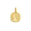  Christ medal in 18kt yellow gold