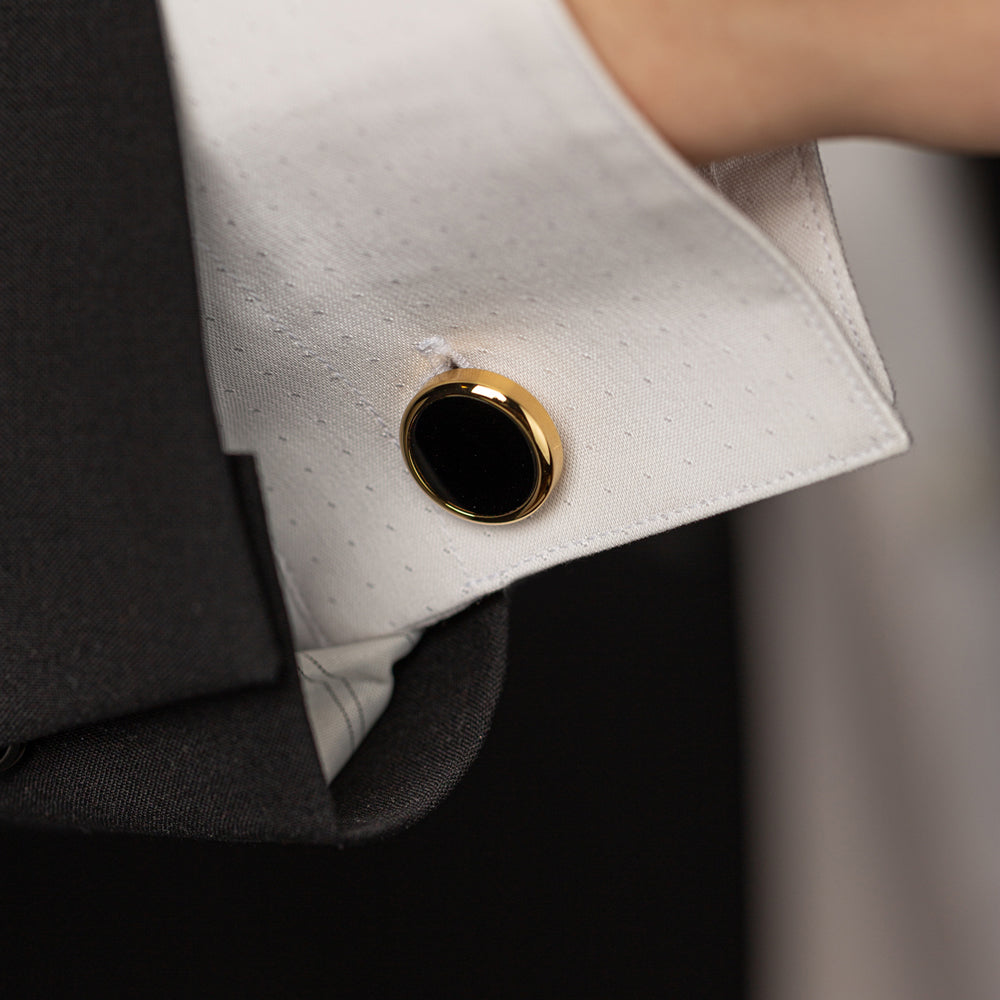 Montegrappa Gemelli Classico Nero IDCCCLYB