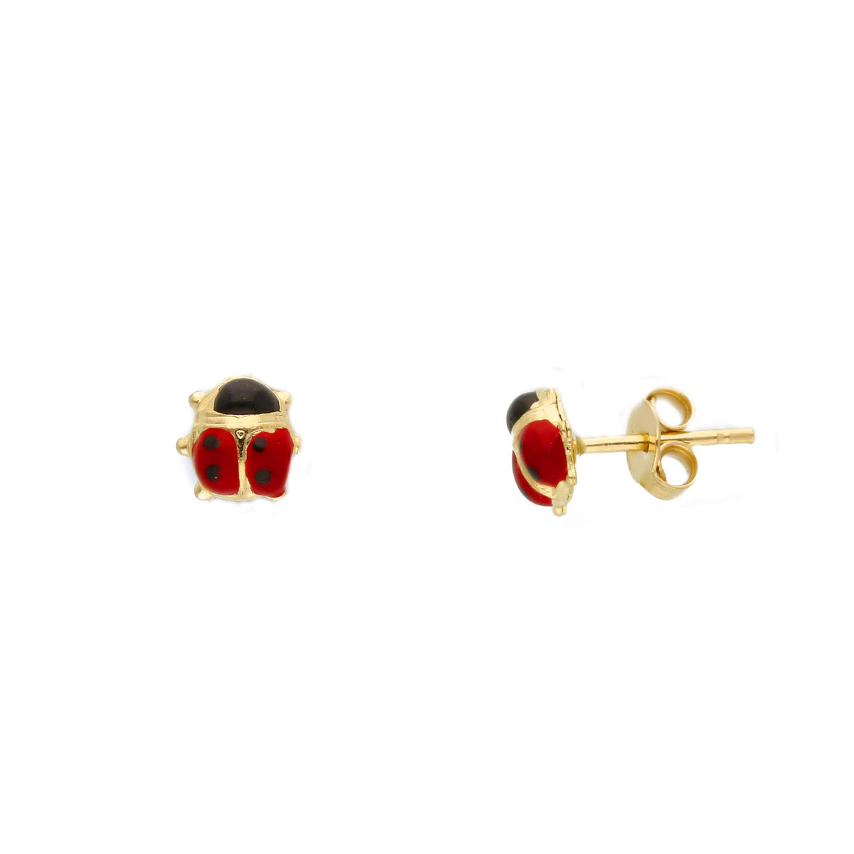 Maiocchi Gold Horseshoe Earrings 18kt Yellow Gold