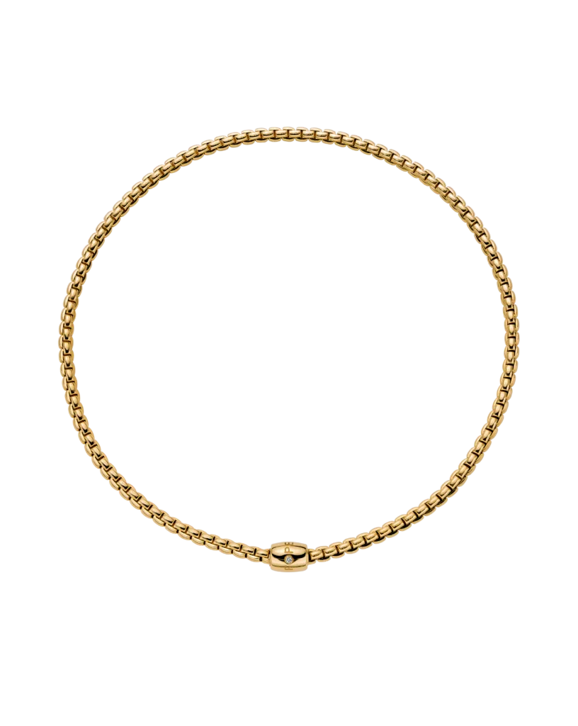 Fope Flex It Eka Necklace Yellow Gold