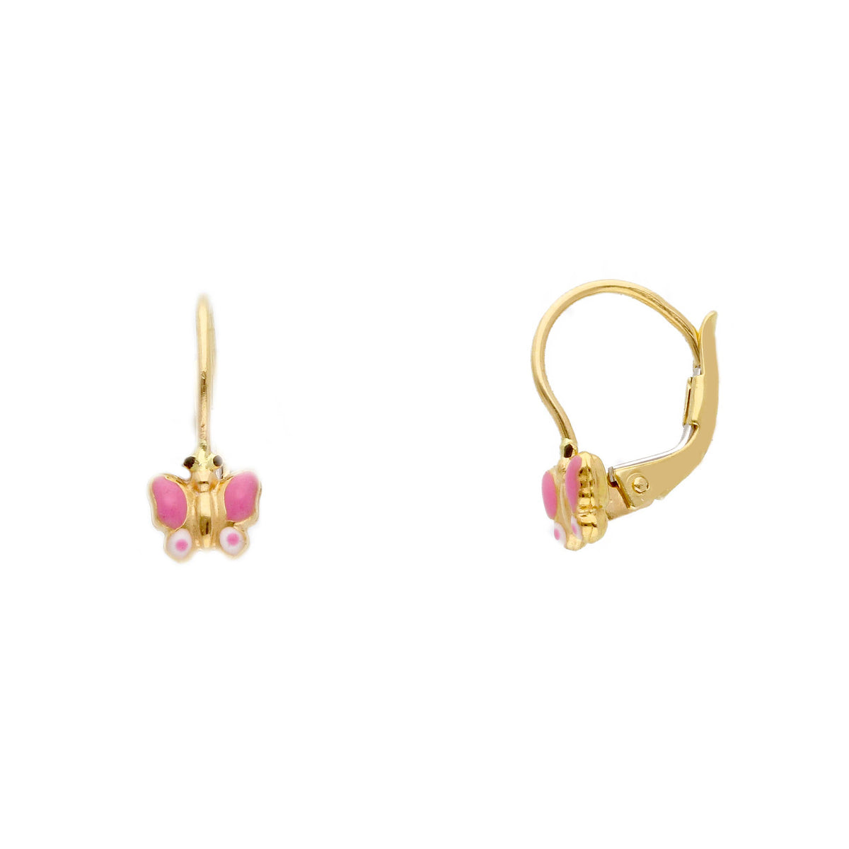 Maiocchi Gold Horseshoe Earrings 18kt Yellow Gold