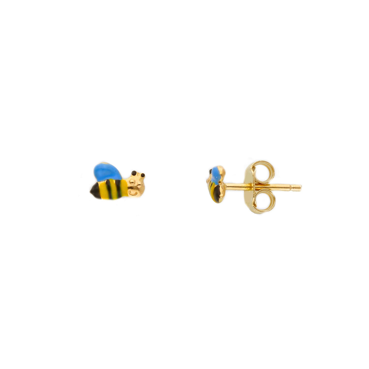 Maiocchi Gold Horseshoe Earrings 18kt Yellow Gold