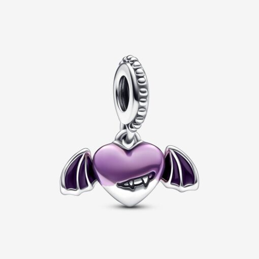 Pandora Spooky Heart Charm 792290C01