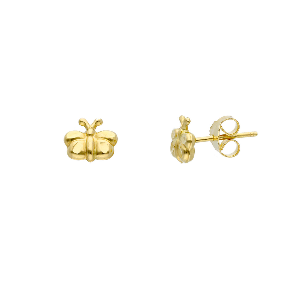 Maiocchi Gold Horseshoe Earrings 18kt Yellow Gold