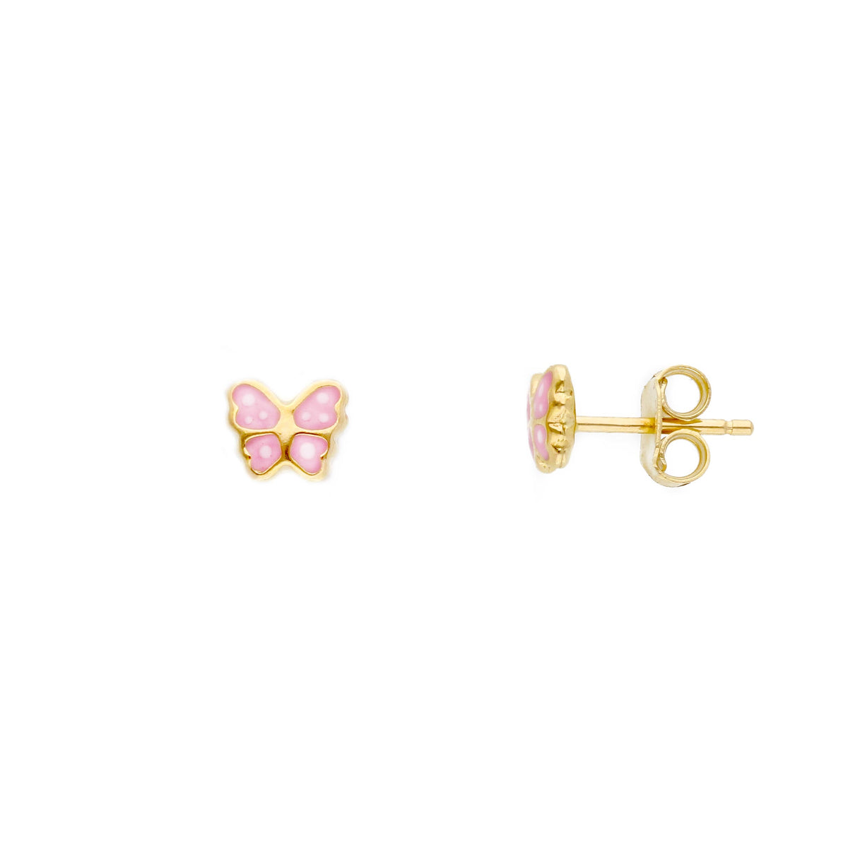 Maiocchi Gold Horseshoe Earrings 18kt Yellow Gold