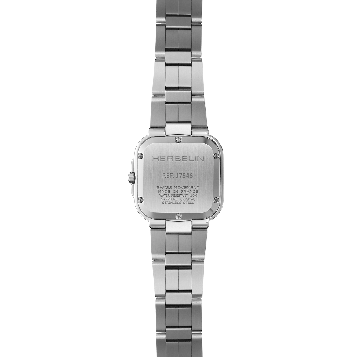 Herbelin Cap Camarat Square Quartz Lady 30mm 17546B12