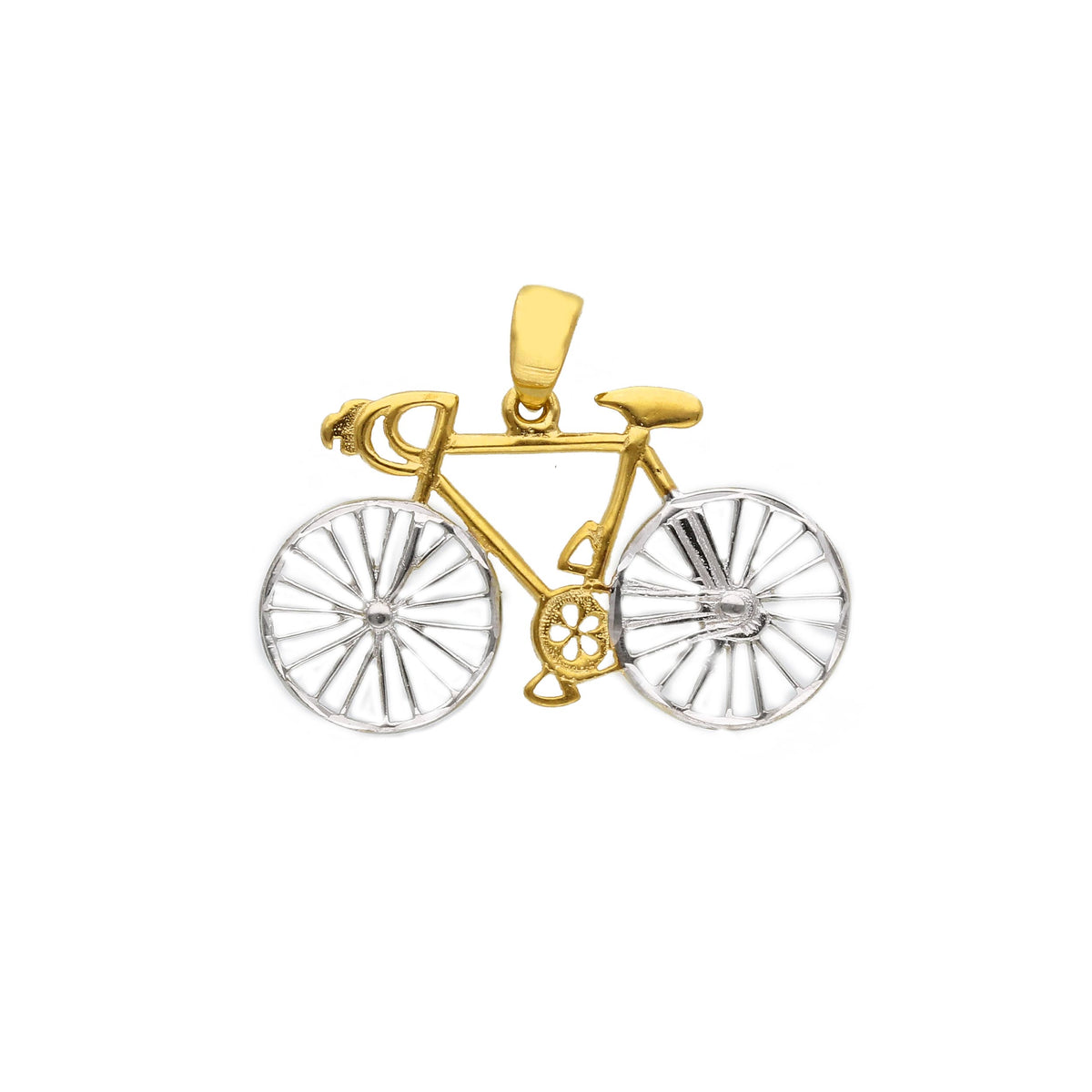 Heart Pendant in 18kt Yellow Gold