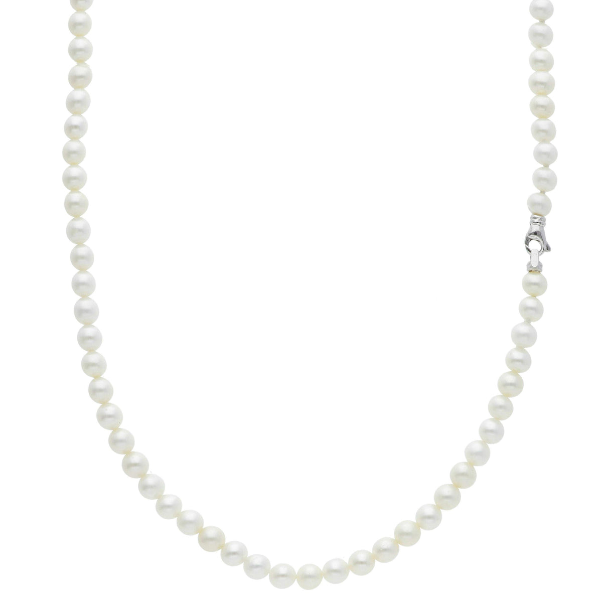 Strand of Fresh Water Pearls 5.5 x 6 mm