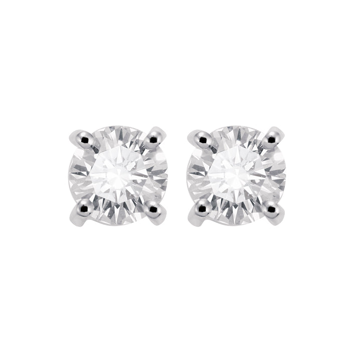 Salvini Josephine Earrings in White Gold and Diamonds ct 0.42 G