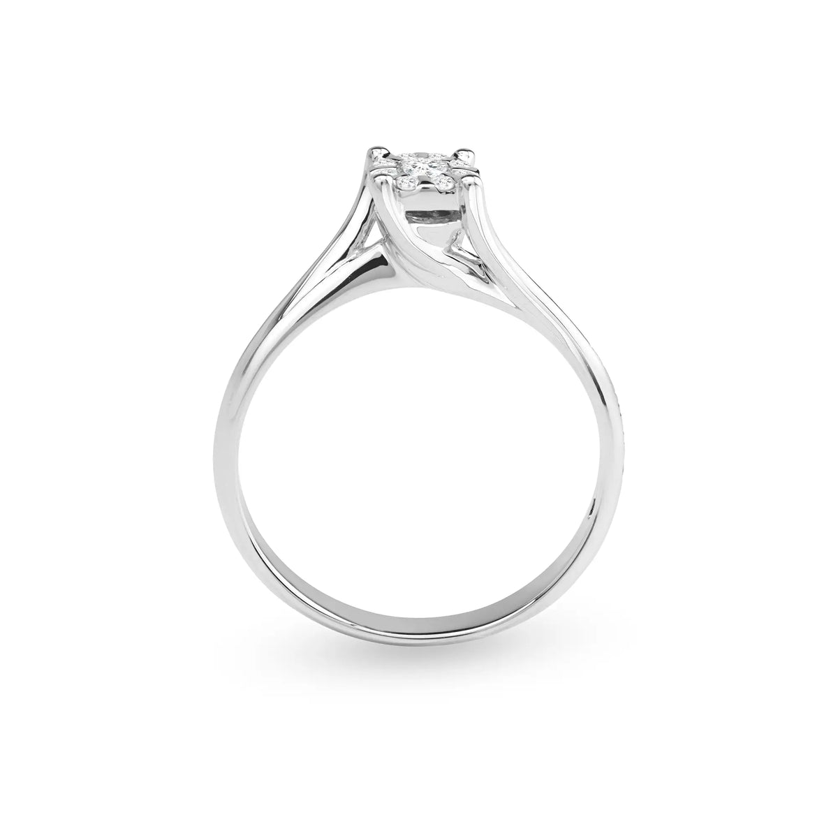 Salvini Daphne Solitaire Ring ct 0.06 G
