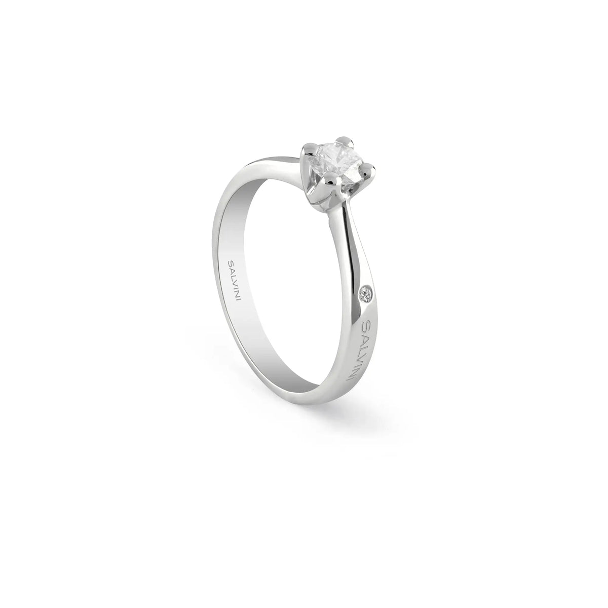 Salvini Anello Solitario Virginia ct 0,15 G