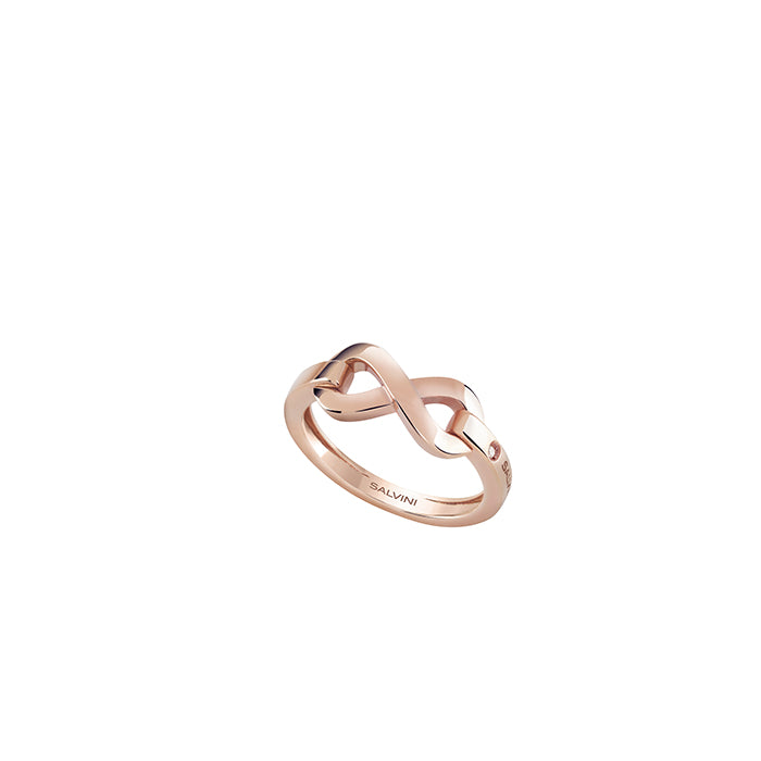 Salvini Anello Infinito Oro Rosa
