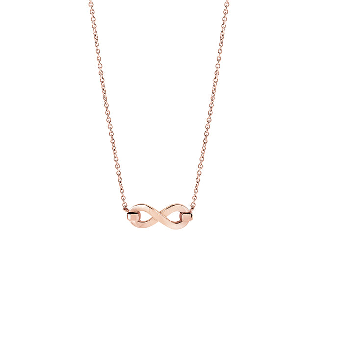 Salvini Infinity Choker Necklace Rose Gold