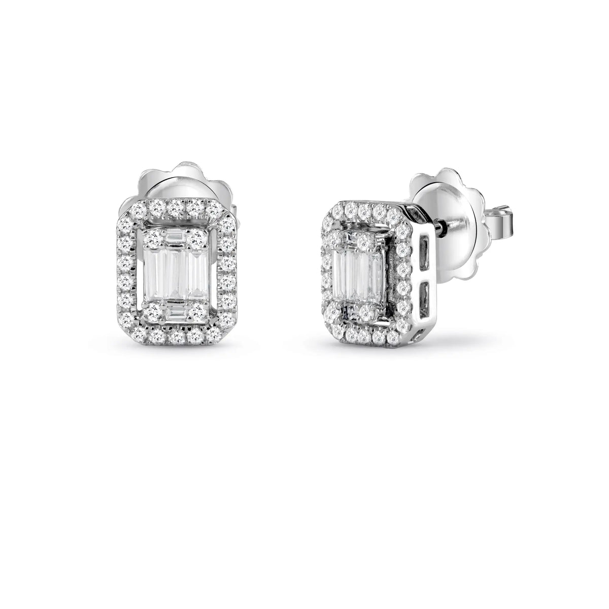Salvini Magic Earrings in White Gold and Diamonds 0.87 ct