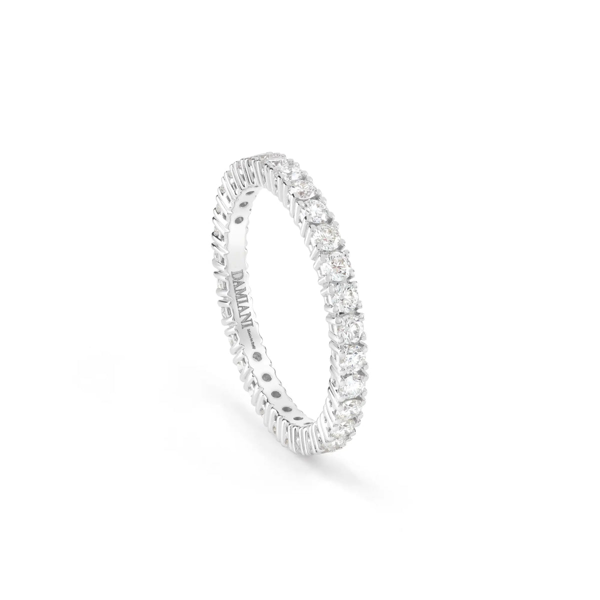 Damiani Fedina  Veramore in Oro Bianco e Diamanti ct 0,90