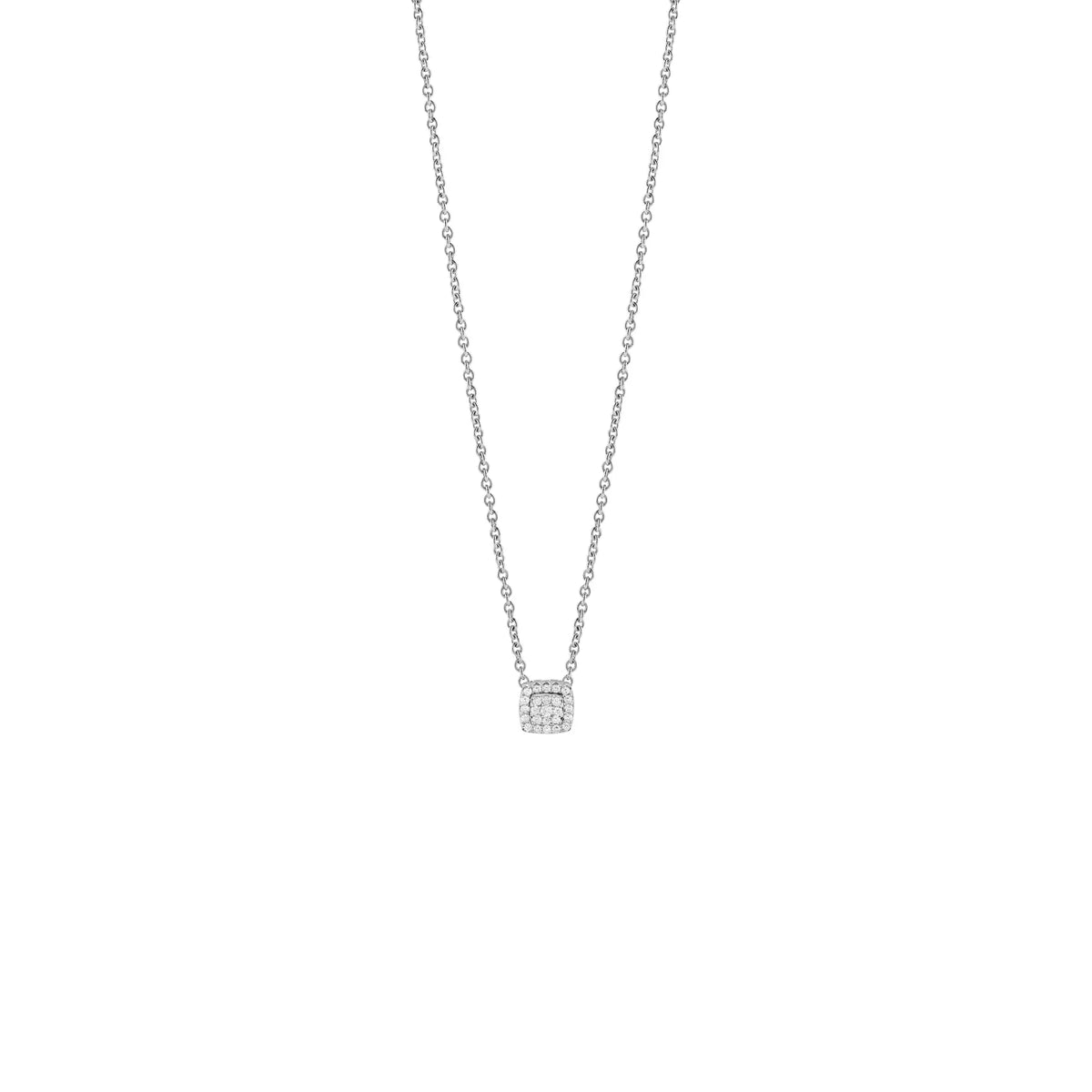 Salvini Bagliori Necklace in White Gold and Diamonds 0.09 ct