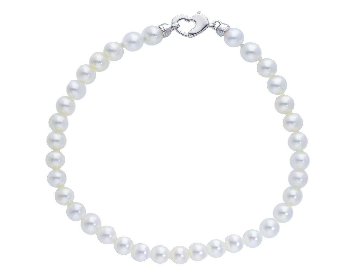 Fresh Water Pearl Strand Bracelet 6.5 x 7 mm