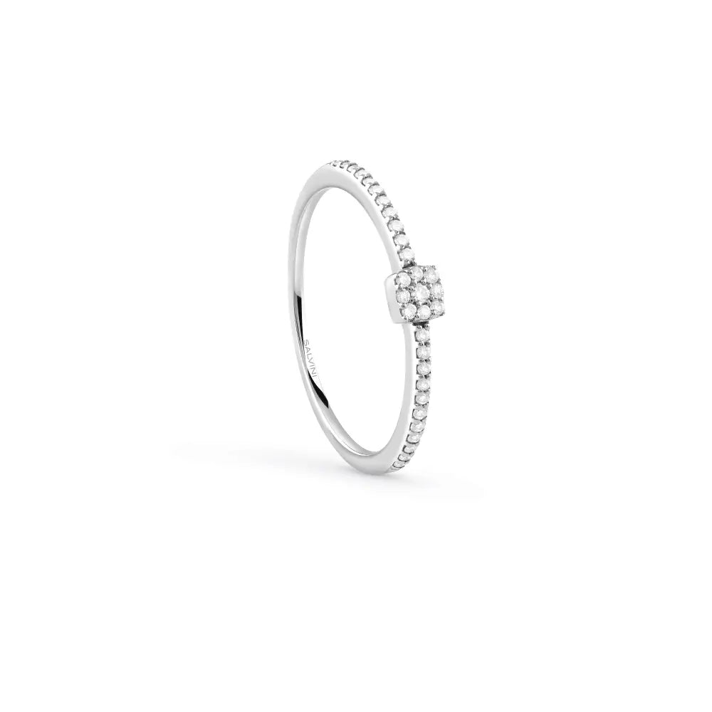 Salvini Bagliori Ring in White Gold and Diamonds