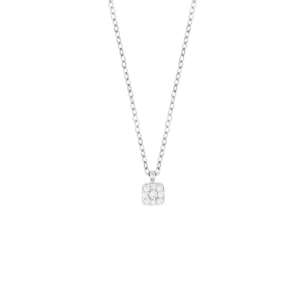 Salvini Glow Necklace in White Gold and Diamonds