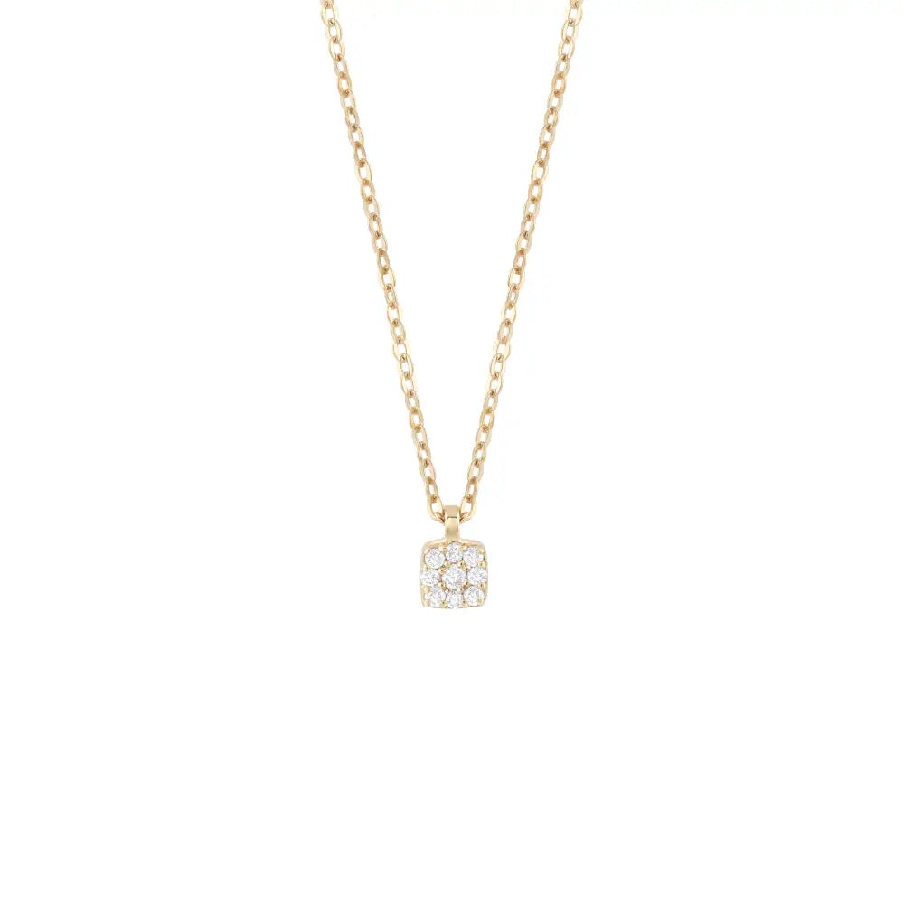Salvini Glow Necklace in Yellow Gold and Diamonds