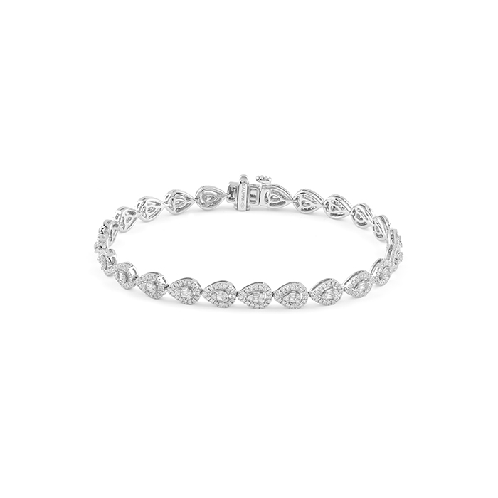 Salvini Magic Necklace in White Gold and Diamonds 0.20 ct