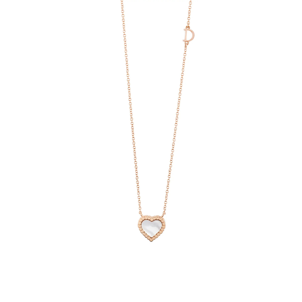 Damiani Mimosa Rose Gold and Diamond Necklace