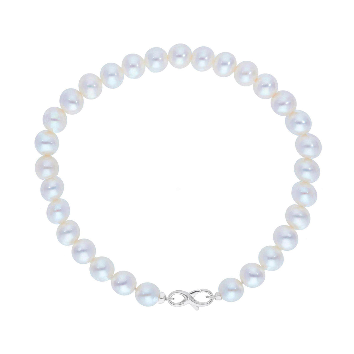 Bracciale di Perle Fresh Water mm 5.5 x 6