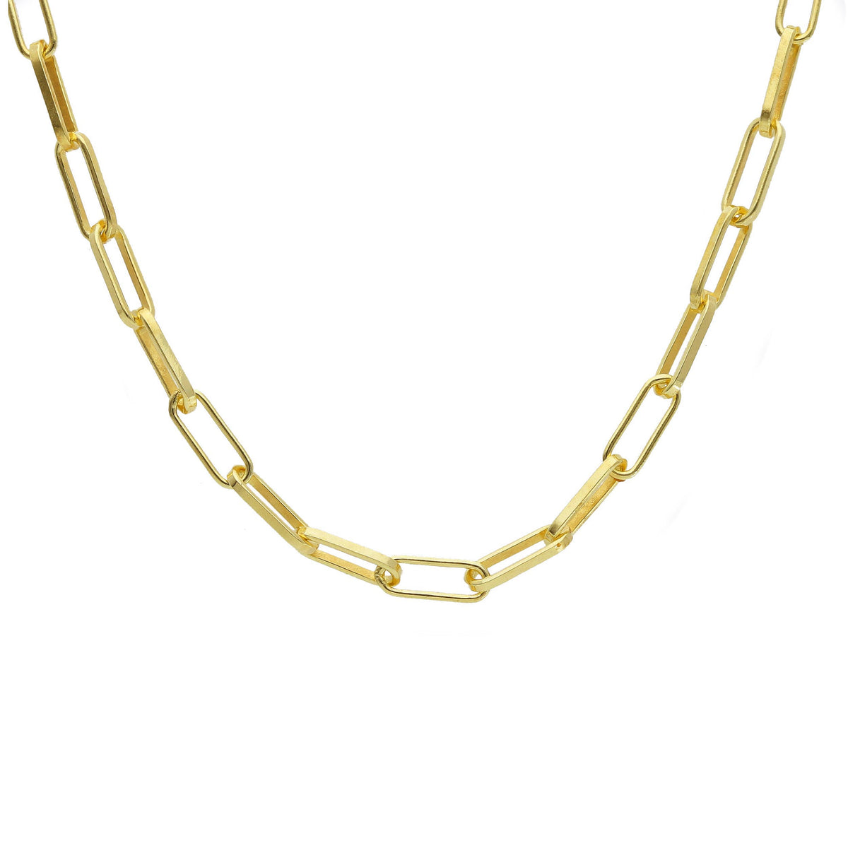 Maiocchi Silver Golden Silver Chain 50 cm