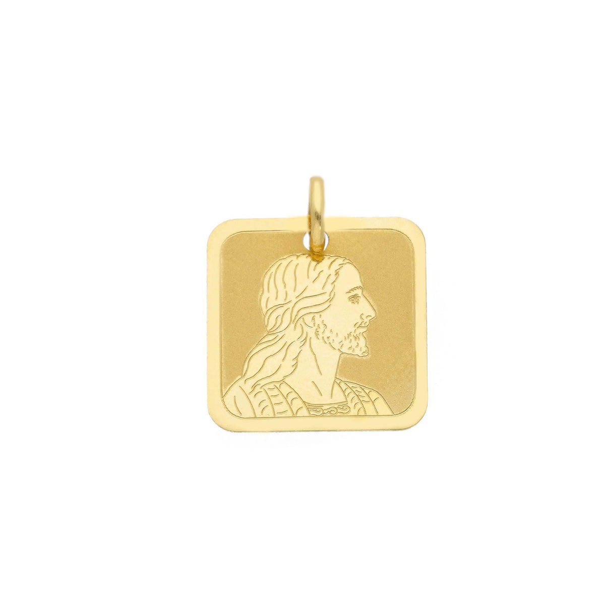 Medaglia Cristo in Oro Giallo 18kt
