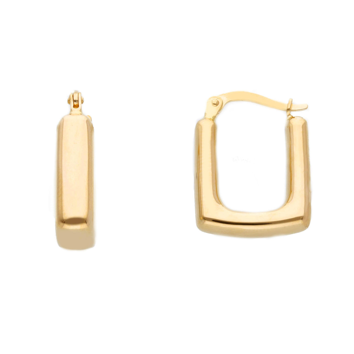 18kt Yellow Gold Earrings 1.5 cm