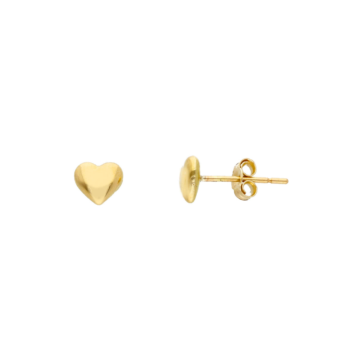 Maiocchi Gold Orecchini Cuore Oro Giallo 18kt
