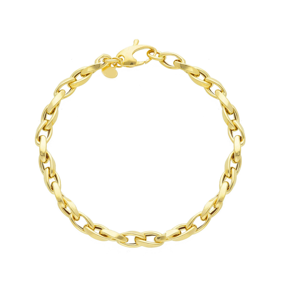 Maiocchi Gold Bracciale Rolò Allungata Oro Giallo 18kt