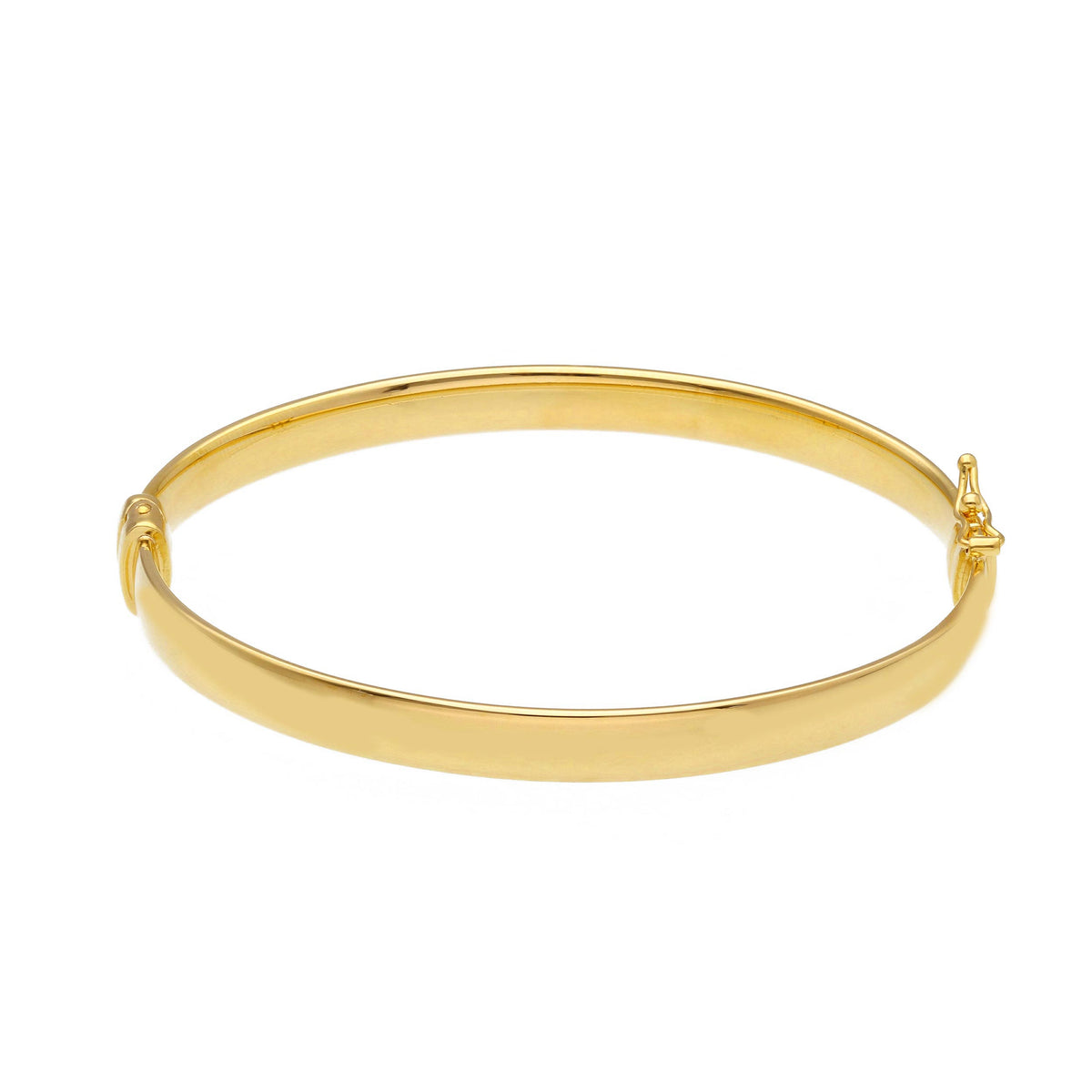 Maiocchi Silver Rigid Gold Silver Bracelet mm 5