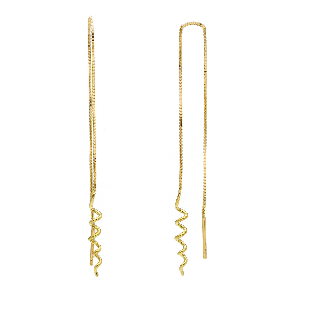 Maiocchi Gold Horseshoe Earrings 18kt Yellow Gold
