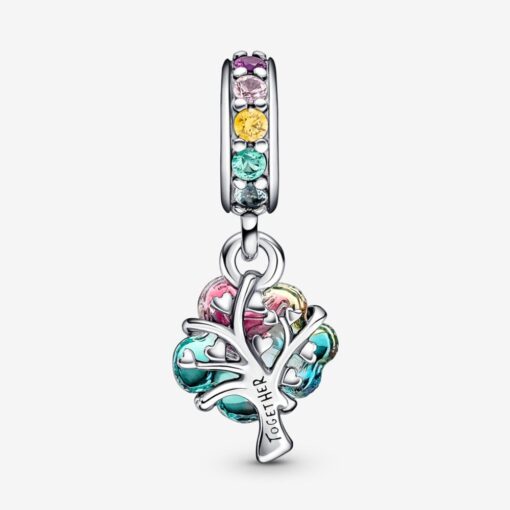 Pandora Charm Rainbow Tree Murano Glass 790768C01