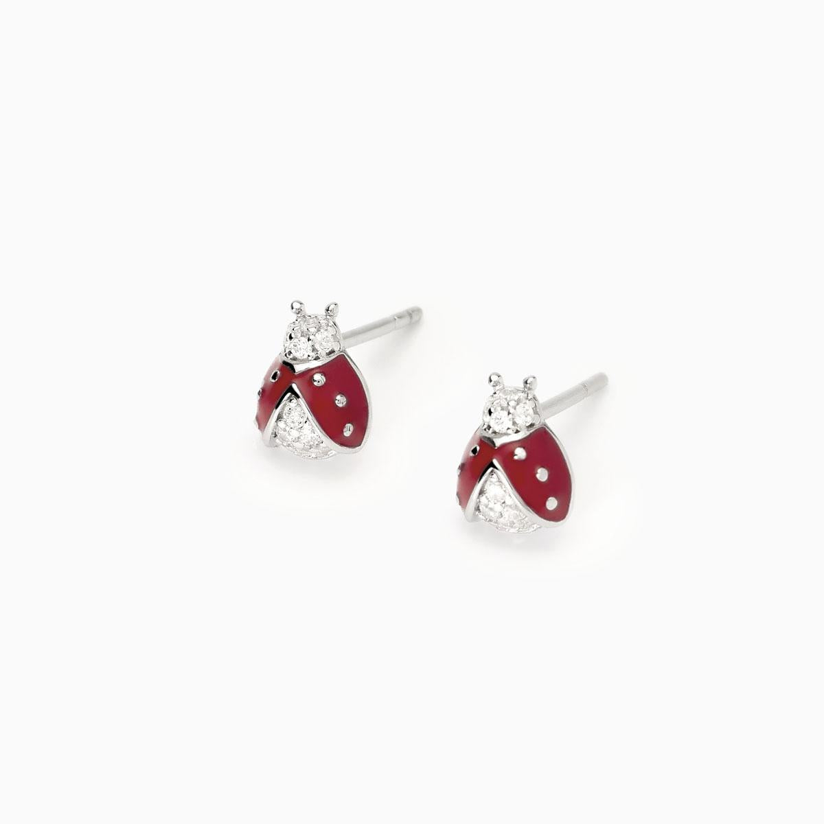 Mabina Ladybug Earrings 563781
