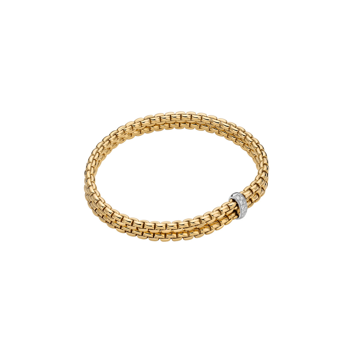Fope Unica Bracelet 610B Yellow Gold