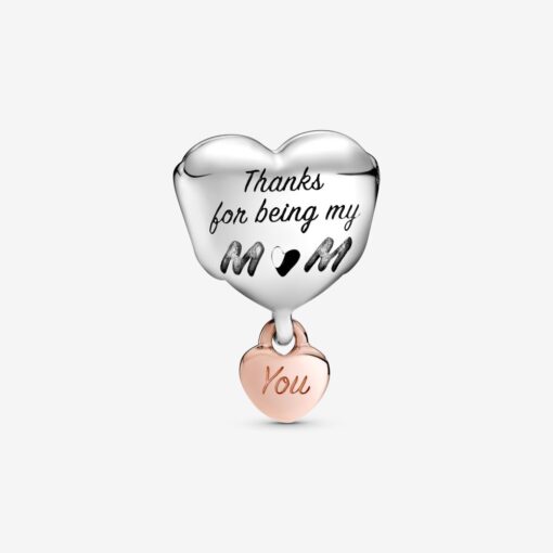 Pandora Heart Charm I Love You Mom 788830C00