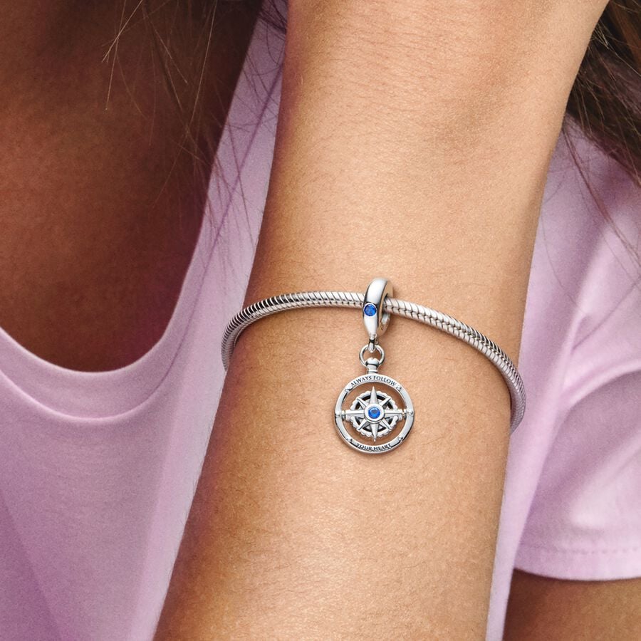 Pandora Charm Compass "Always Follow Your Heart" 790099C01