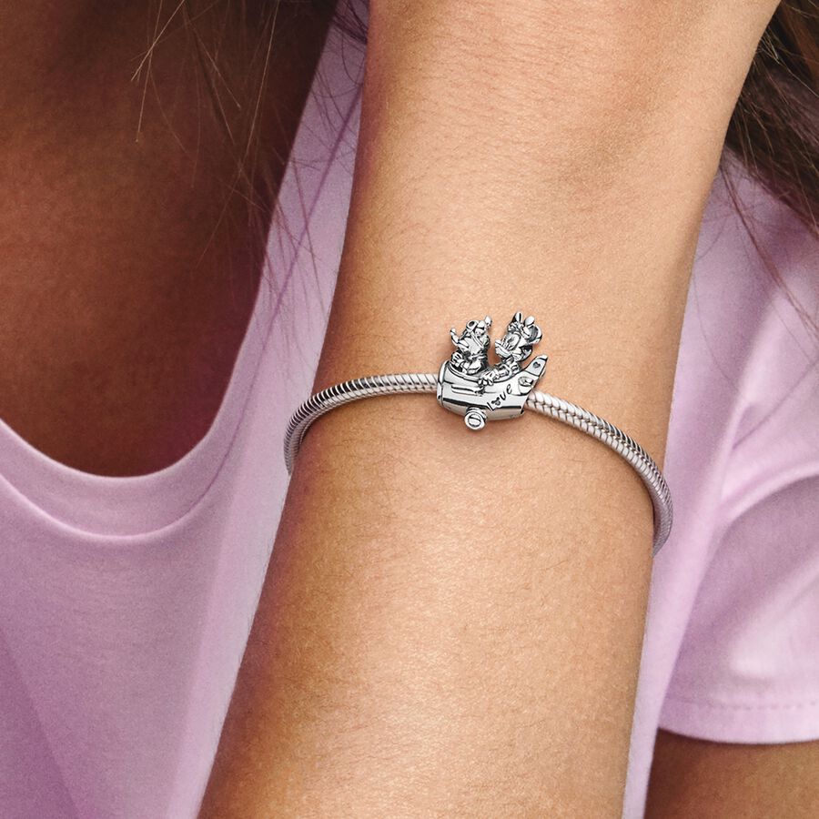 Pandora Charm Mickey Mouse & Minnie's plane 790108C00