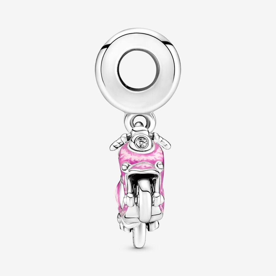 Pandora Charm Scooter Rosa 791057C01