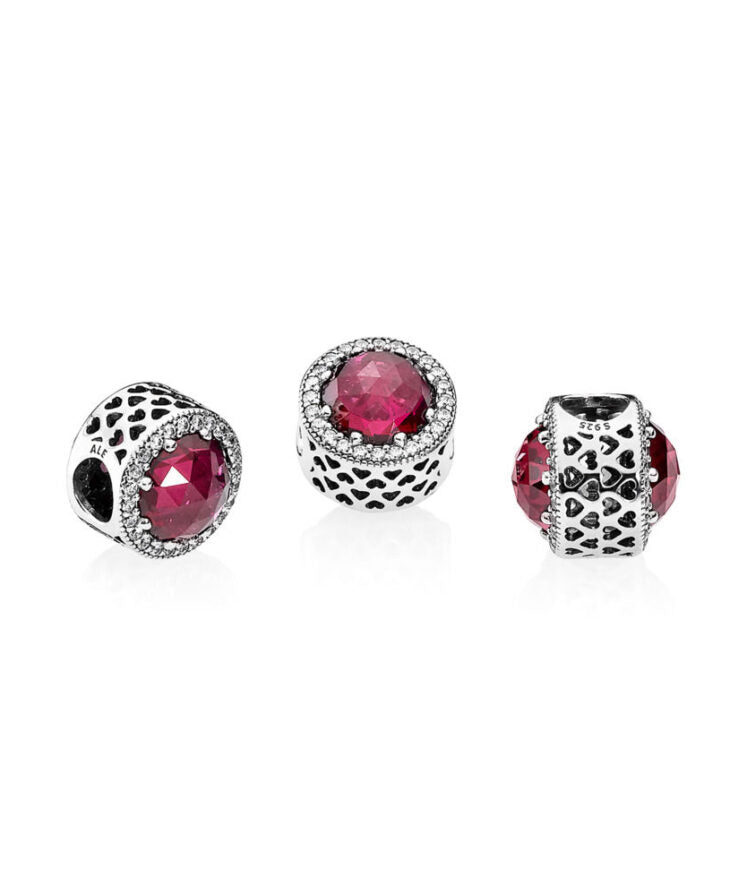 Pandora Charm Red Stone 791725NCC