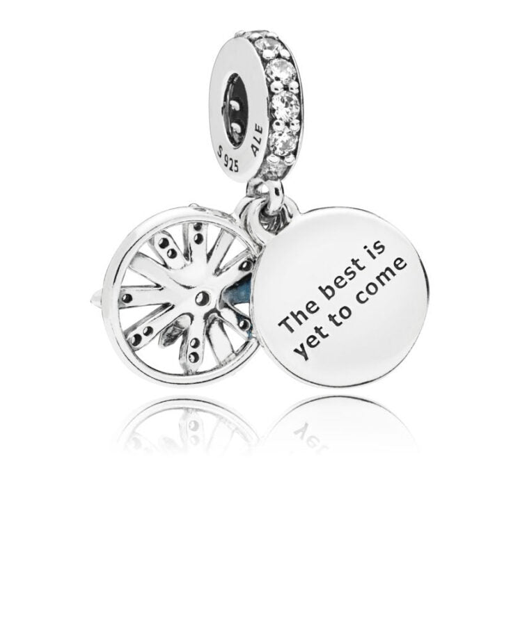 Pandora Charm Sparkling Wishes Pendant 797531CZ