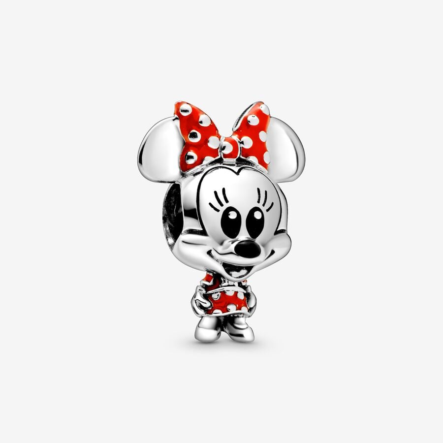 Pandora Charm Minnie with Polka Dot Dress and Bow 798880C02
