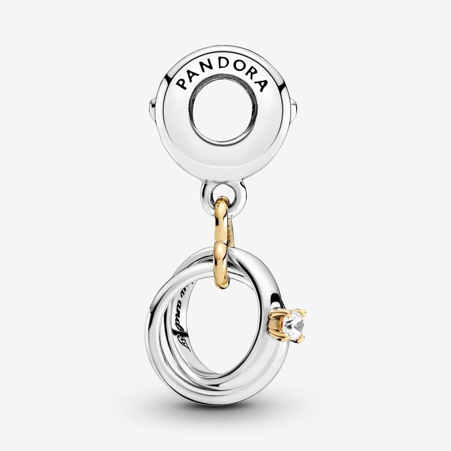 Pandora Charm Wedding Rings 799319C01
