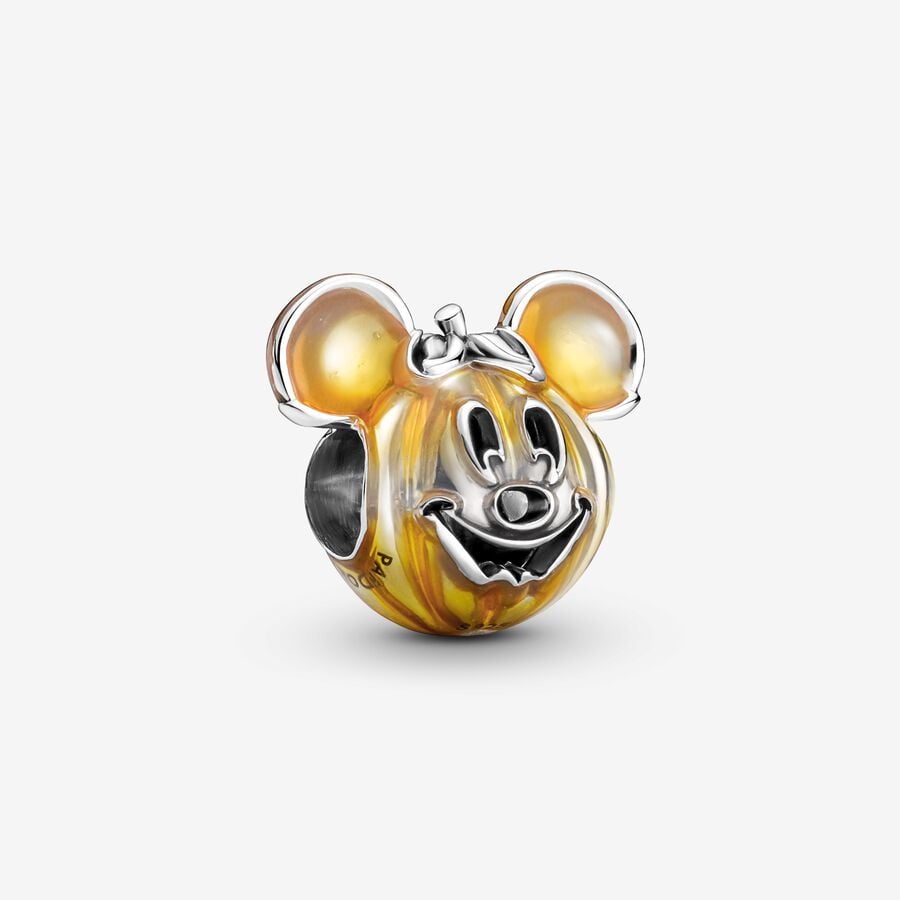 Pandora Mickey Mouse Pumpkin Charm 799599C01