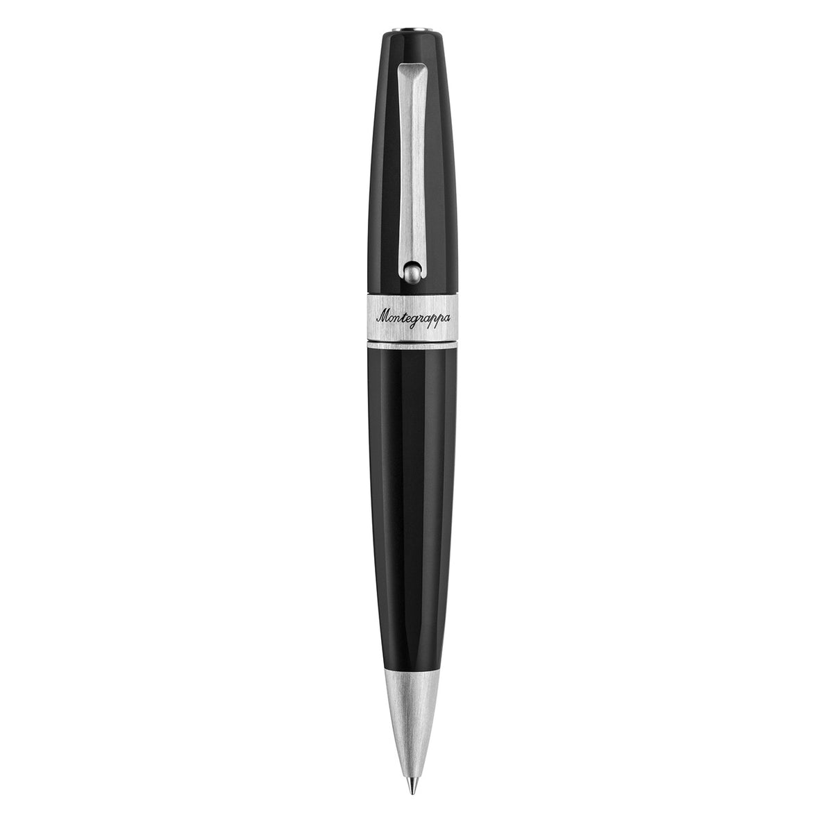 Montegrappa Penna a Sfera Magnifica Nera Satinata