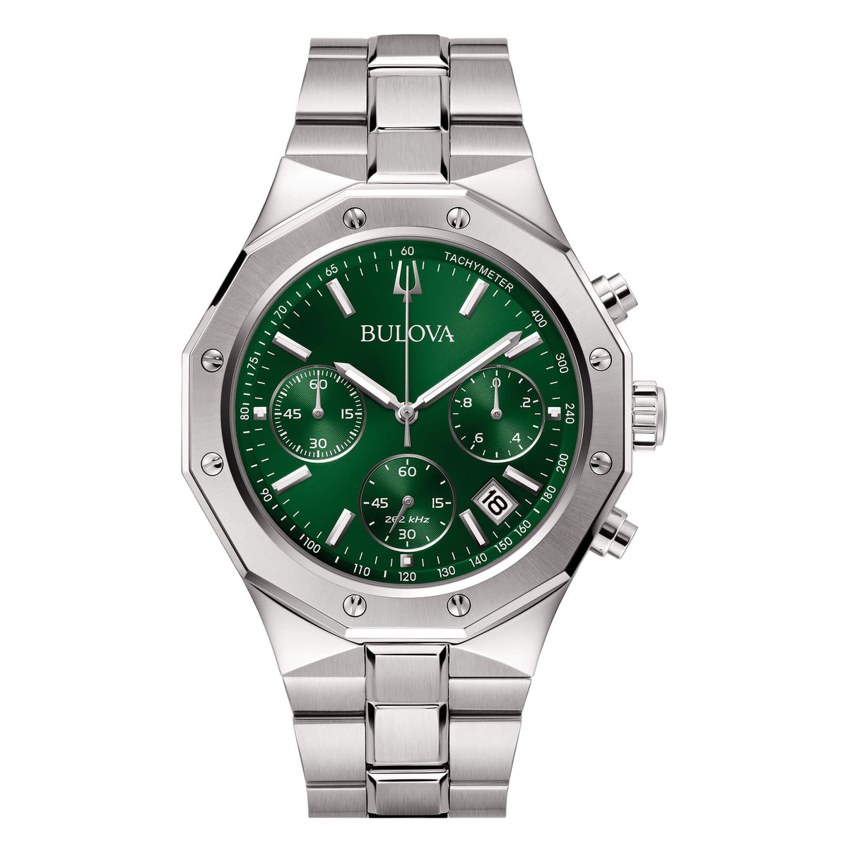 Bulova Octagon Chronograph watch 96B409
