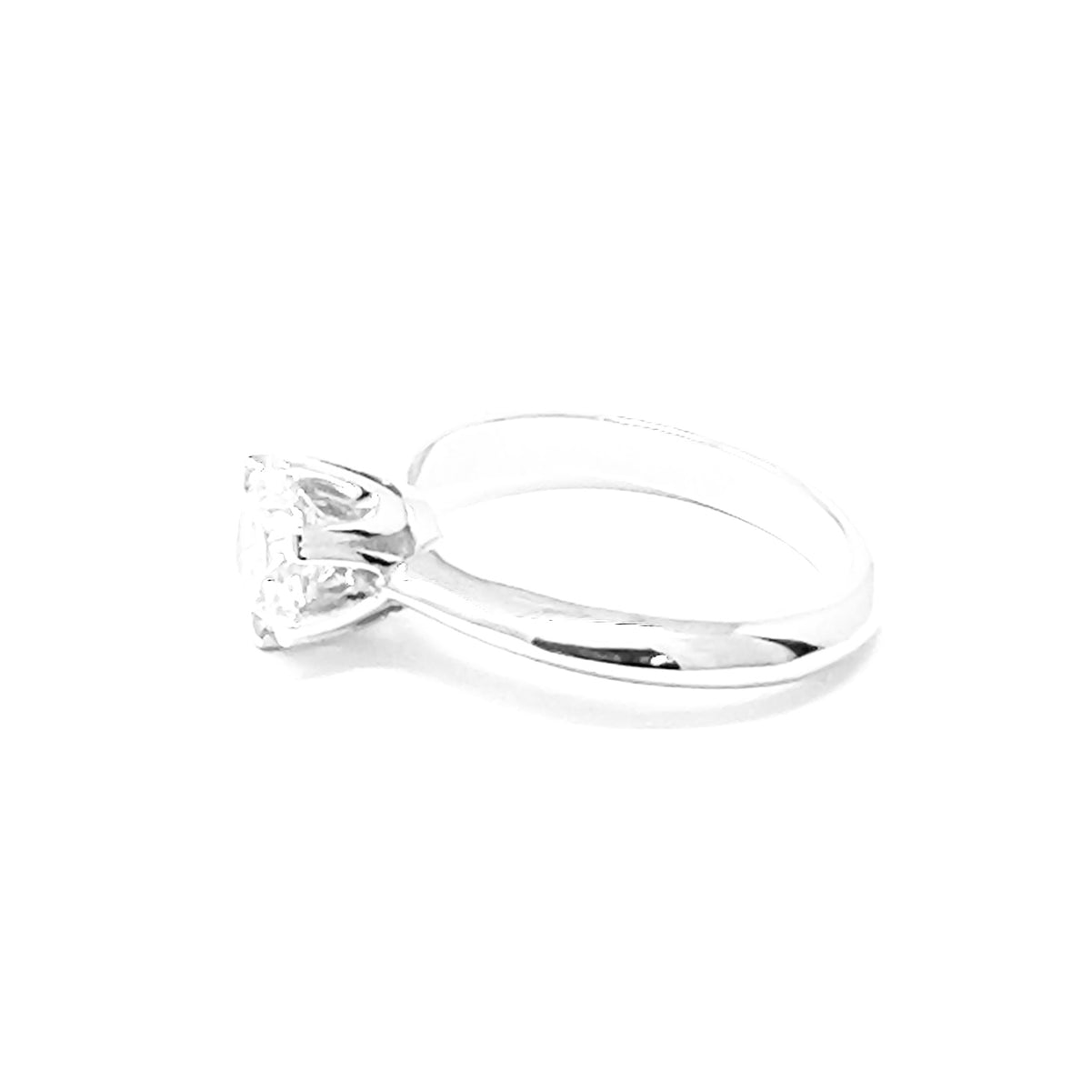 solitaire ring 1.00 ct E VS2