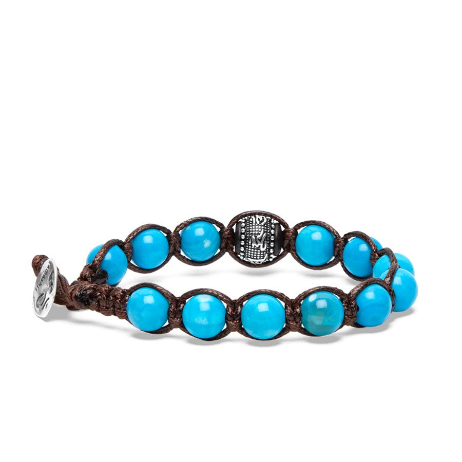 Tamashii Bracciale Ruota Preghiera Agata Tibet sky BHS1100-210